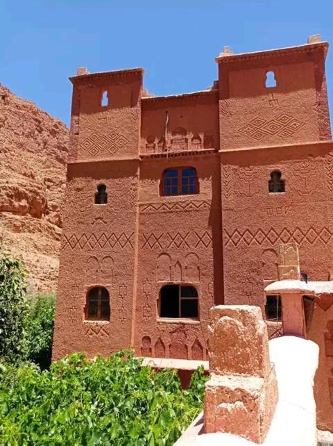 Riad Atlas Berbère Boumalne Esterno foto